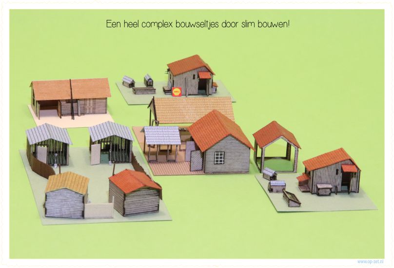 Schuurtjes op schaal Z