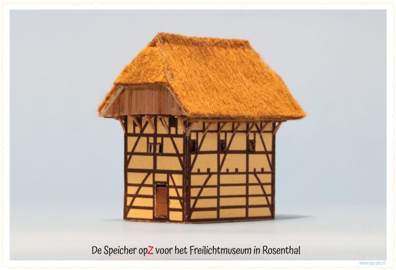 Speicher / Voorraadschuur | Z scenery 1:220
