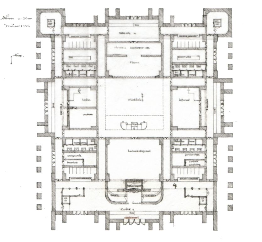 plattegrond burcht